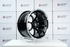 Jantes forgées 5x114.3 en alliage d'aluminium (R18/R19/R20/R21/R22/R24) 5x114.3 ET22/23 Design concave Surface argentée - Product Image 5