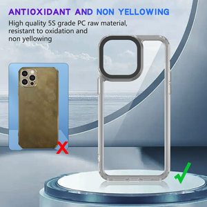 Per <span class=keywords><strong>iphone</strong></span> 14 15 <span class=keywords><strong>pro</strong></span> protezione della fotocamera <span class=keywords><strong>Cover</strong></span> del telefono TPU acrilico <span class=keywords><strong>trasparente</strong></span> custodie del telefono per <span class=keywords><strong>iPhone</strong></span> <span class=keywords><strong>11</strong></span> 12 13 14 15 per samsung s25 - Product Image 5