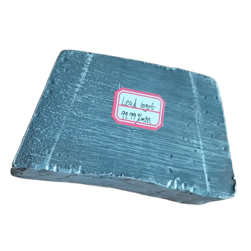 Lead, Top Quality Pure Lead Ingot 99.994% for battery production