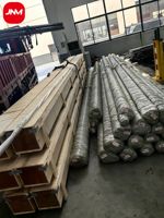 Varilla de Pistón Cromada Dura CK45 S45C 42CrMo4, Cilindro Hidráulico, Varilla Redonda Cromada para Sistema Hidráulico