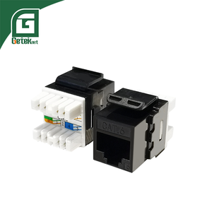 GETEKnet OEM ODM Networking PC UTP Cat5e/CAT6/Cat6a 8p8c RJ45 Socket Keystone Jack <span class=keywords><strong>T568A</strong></span>/B - Product Image 3