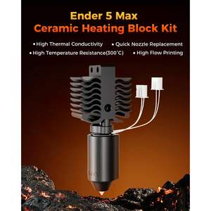 Kit de Bloque Calefactor de Cerámica Creality, Alta Conductividad Térmica, Accesorio para Impresora 3D - Product Image 3