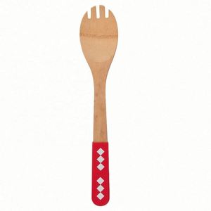 Ensemble d'ustensiles de cuisine en bambou écologique, spatule et cuillère, très demandé - Product Image 5