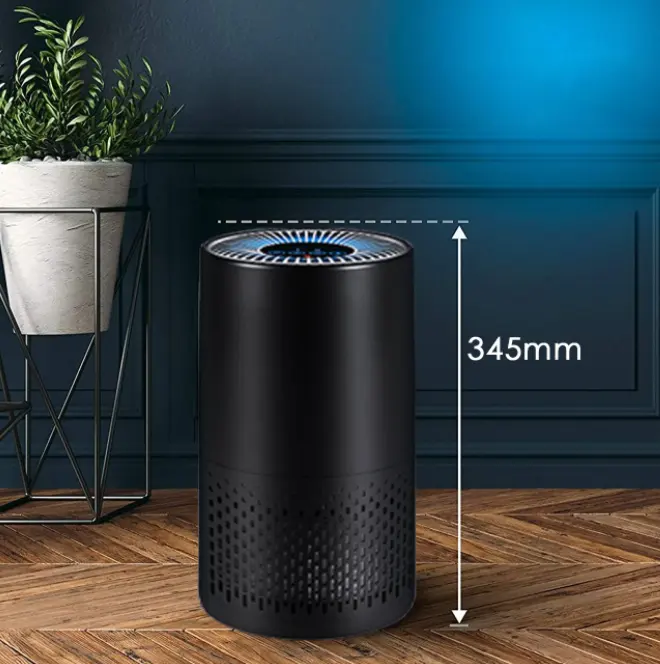 Hepa Air Purifier Remove Dust Smoke Mold Pollen, with Air Quality Monitoring Sleep Mode and Timer quite air purifier