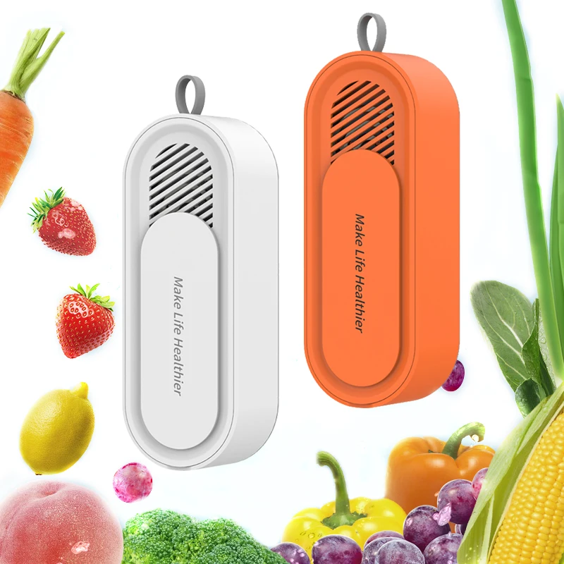 Rechargeable Fruit and Vegetable Washing Machine Portable Ultrasonic Washing Cleaner USB Wireless Fruit and Vegetable Cleaner