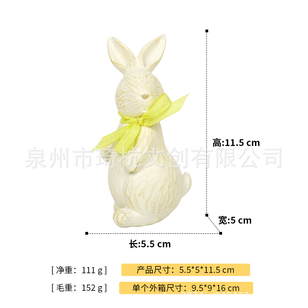 Lapin debout - Effet gravure sur bois