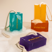 Savon artisanal parfumé de luxe personnalisé Savon de bain parfumé bio naturel pour le visage et le corps Ensemble cadeau OEM ODM