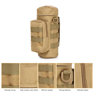 Support de Bouteille d'Eau Tactique Molle en Gros pour Voyage, Camping, Randonnée, Cyclisme, Pêche, Chasse en Extérieur - Product Image 4