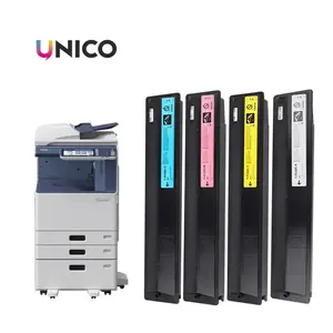 Toshiba e-studio 2050c 2051c 2550c 2551c T-fc30 dolum için UNICO uyumlu Toner kartuşu renkli fotokopi toneri