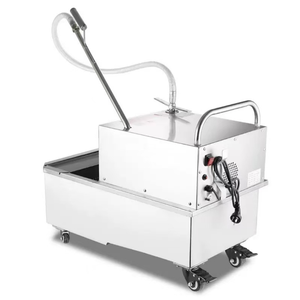 Chariot de filtration d'<span class=keywords><strong>huile</strong></span> électrique en acier inoxydable <span class=keywords><strong>pour</strong></span> <span class=keywords><strong>friteuse</strong></span> de restaurant, idéal <span class=keywords><strong>pour</strong></span> la cuisson et la préparation des aliments – Nouveauté très demandée - Product Image 4