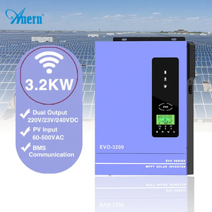 Anern 5KW 24V lai năng lượng mặt trời offgrid Inverter với xây dựng trong charge <span class=keywords><strong>controller</strong></span> - Product Image 1