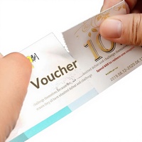 Impression personnalisée de billets événementiels sécurisés avec ligne de déchirement et zone à gratter pour événements de concerts en boîte de nuit, billets VIP créatifs