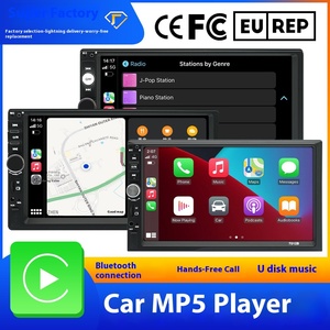 เครื่องเล่น MP5 สำหรับรถยนต์ขนาด 7 นิ้ว แบบ OLED พร้อมระบบ Android Auto รองรับการเชื่อมต่อแบบ Reverse Stereo OS ติดตั้งบนแผงหน้าปัด ควบคุมด้วยระบบสัมผัส สำหรับกล้องมองหลังรถยนต์ - Product Image 3