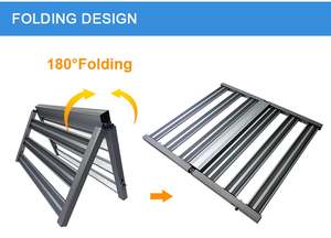 Lámpara de Cultivo LED Plegable de Espectro Completo, 4 Barras, Clasificación IP65, 800W, UV IR, para Horticultura Interior, Floración en Invernadero - Product Image 5