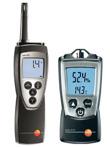 เครื่องวัดอุณหภูมิและความชื้นแบบพกพาความแม่นยำสูง Testo610 พร้อมหน้าจอดิจิตอล สำหรับใช้งานในอุตสาหกรรม - Product Image 5
