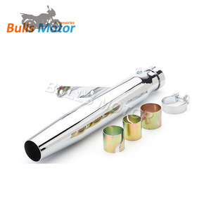 Silencieux <span class=keywords><strong>moto</strong></span> modifié pour <span class=keywords><strong>Harley</strong></span>/Triumph Scrambler/<span class=keywords><strong>Moto</strong></span> Guzzi avec échappement <span class=keywords><strong>moto</strong></span> rétro <span class=keywords><strong>style</strong></span> queue de poisson vintage - Product Image 3