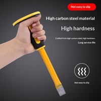 Ciseaux de maçon en acier à haute teneur en carbone, multi-spécifications, à pointe plate, revêtement plastique, sans manche, modèle 9902, vente en gros du fabricant