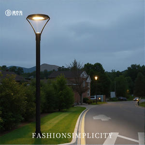 Lámpara de Jardín de Alta Potencia para Exteriores, Columna de Luz LED Impermeable, Encendido Automático, 3 Metros, para Jardín Comunitario, Villa, Proyecto de Iluminación de Calle - Product Image 5