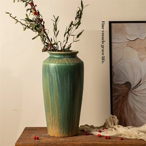 Vase en céramique de style <span class=keywords><strong>peinture</strong></span> à l'huile en forme de citrouille, décoration moderne pour la maison et l'hôtel, cadeau pour une nouvelle maison - Product Image 3