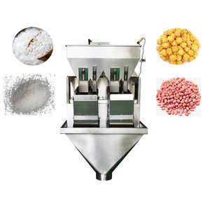 Tự Động Tuyến Tính Trọng Lượng Máy Đóng Gói 2 Đầu 4 Đầu Tuyến Tính Định Lượng Quy Mô Cho Các Hạt Hạt Bột Đậu Gạo - Product Image 1