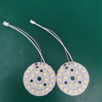 Source de lumière de nuit blanc chaud, capteur tactile, carte PCB LED, charge USB 5V, module LED pour lampe de table en bois DIY