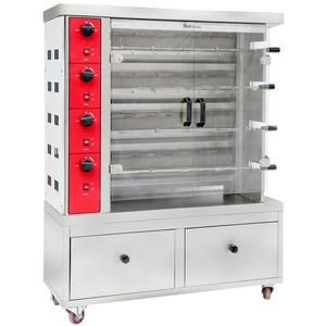 Equipo de cocina comercial promocional OEM Asador de horno rotatorio de pollo de bajo precio - Product Image 1