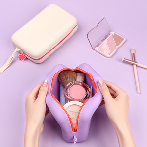 <span class=keywords><strong>Borsa</strong></span> per il Trucco in Silicone Personalizzabile con Logo, Impermeabile con Cerniera, per Articoli <span class=keywords><strong>da</strong></span> Toeletta, Borsetta <span class=keywords><strong>da</strong></span> Viaggio per Donne - Product Image 6