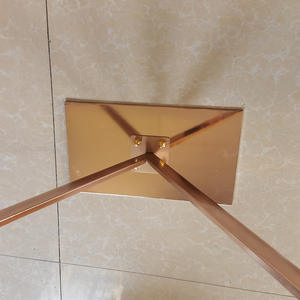 Giá đỡ nến hình kim cương bằng kim loại cao, trang trí bàn ăn sang trọng cho nhà, tiệc, đám cưới - Product Image 5