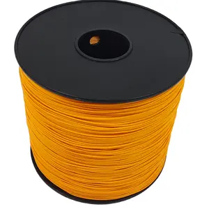 Cordón trenzado 100% UHMWPE Cuerda hueca de 0,8mm para Hamaca, cometa, pesca, escalada, camping, sufing