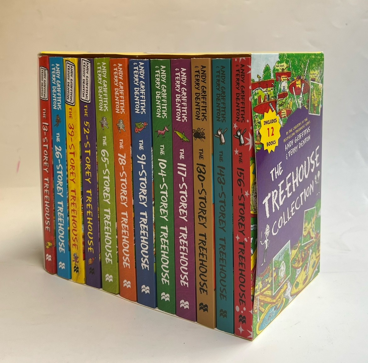 12 Volumes of 13-Storey Treehouse: Engaging Children's English