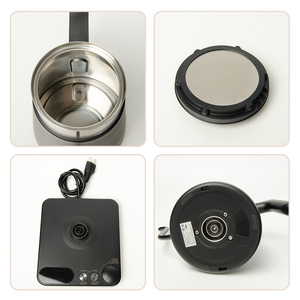 Bouilloire électronique à col de cygne 110V, dernière génération, de qualité supérieure, à chauffe rapide, avec réglage précis de la température, pour café filtre noir - Product Image 2