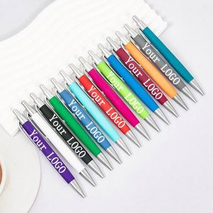 Stylo bille personnalisé avec logo imprimé, cadeau publicitaire promotionnel, stylo bille en plastique ou en métal personnalisé - Product Image 2
