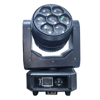 Led Beam Wash 7x40 Mini 7x40w Tête Mobile Oeil d'Abeille avec Zoom pour Disco Party Club bar Dj Show Stage Lighting
