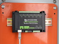 Modul Relay Ethernet 8-ch, Protokol Modbus RTU/Modbus TCP, Komunikasi Port PoE, Dengan Berbagai Sirkuit Isolasi dan Perlindungan