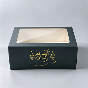 Customized 4-Hole Cupcake <b>Box</b> Eco-Friendly Recycled <b>Cake</b> Container Mini Cupcake Boxes Food Packaging Custom Packaging <b>Box</b> - Product Image 4