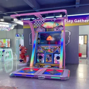 Shunhong Large Animation Dancing Machine Coin-Operated Game 2 Players Universal Plug Adults Children 220V 1 Year Warranty - Product Image 6