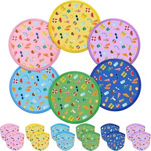 Ventiladores Plegables Esenciales para el <span class=keywords><strong>Verano</strong></span> con Bolsas, 2 en 1, Ventiladores <span class=keywords><strong>de</strong></span> Mano Plegables, Juguetes Refrescantes Portátiles para la Playa, Viajes y Actividades al Aire Libre - Product Image 1