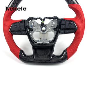 Volante de Fibra de Carbono y Cuero Perforado Personalizado para Toyota <span class=keywords><strong>Sienna</strong></span> LE XLE <span class=keywords><strong>SE</strong></span> Limited 2018 <span class=keywords><strong>2019</strong></span> 2020 2021 2022 2023 2024 - Product Image 3