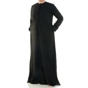 <span class=keywords><strong>Dishdasha</strong></span> à fermeture éclair pour femmes, accessoire musulman arabe, à manches, Thobe, Style kuthewa, Jubah, afah, Thobe - Product Image 4