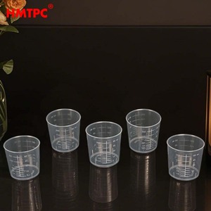 Chất lượng cao tùy chỉnh dùng một lần thân thiện với môi nhựa trong suốt y tế BPA free 2oz 60ml tốt nghiệp y học đo ly - Product Image 1