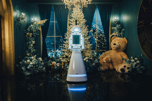 ホット販売ポータブルパーティー写真ビデオブース360エンクロージャー付きモバイル自動結婚式360フォトブースロボットプリンター付き - Product Image 4