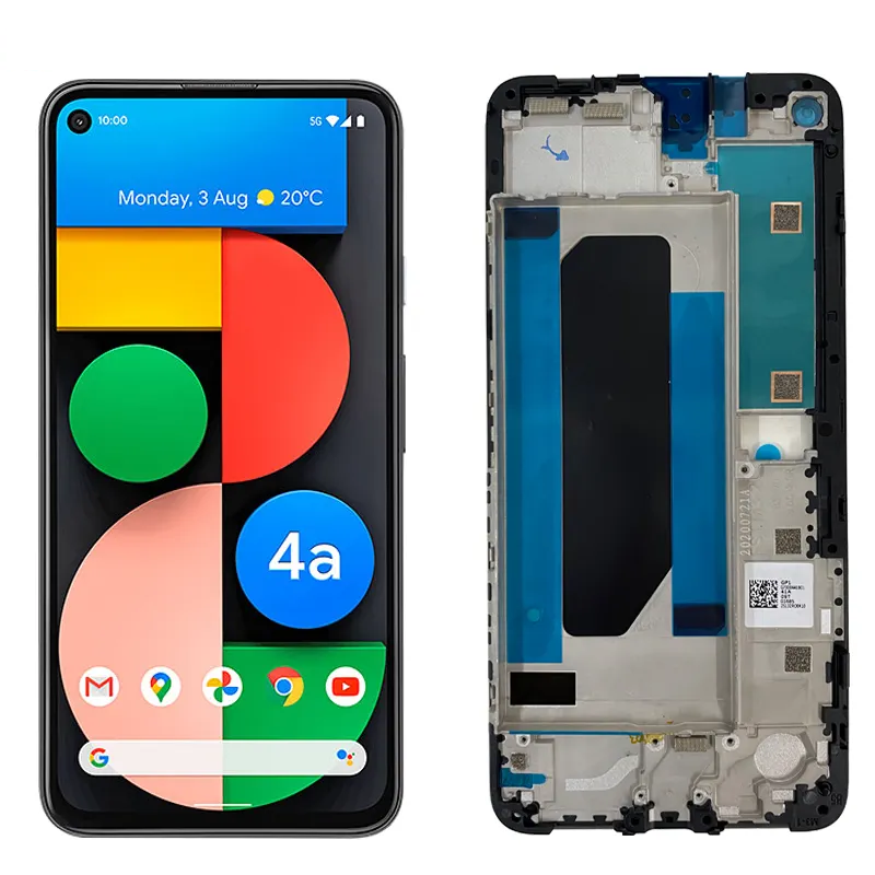 Pixel 4a lcd 4G avec cadre