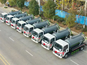 Camión de Vacío para Aguas Residuales Diésel Automático RHD/LHD 6x4, Usado para Limpieza de Fosas Sépticas y Remoción de Residuos - Product Image 5