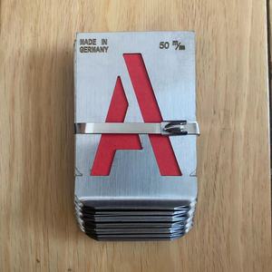 Ensemble de pochoirs à lettres de 3 pouces, modèle personnalisé, <span class=keywords><strong>peinture</strong></span> en acier inoxydable <span class=keywords><strong>sur</strong></span> le mur, toile, <span class=keywords><strong>bois</strong></span>, métal, fer - Product Image 3