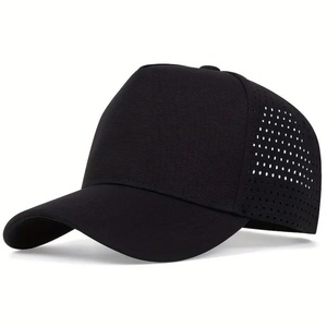 Gorras Deportivas de Béisbol para Hombre, Ecológicas, Personalizadas, con Corte Láser, Perforadas, Elásticas, Tejido de Punto Ottaman, Cierre a Presión - Product Image 6
