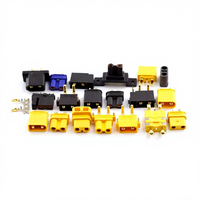 Original Amass XT30 Stecker-Buchse-Steckerkit, 2mm Vergoldeter Bananenstecker XT30U für RC-Drohnen LiPo-Akku, Großhandel