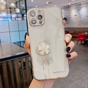 Funda de cristal de diamante para <span class=keywords><strong>iphone</strong></span>, funda de pc con pintura de diamante para <span class=keywords><strong>iphone</strong></span> xs max xr 11 12 pro <span class=keywords><strong>13</strong></span> pro max - Product Image 3