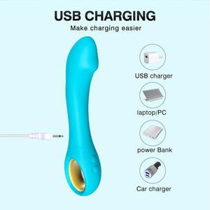 Vibrador de Punto G LOTUSIF, Juguetes Sexuales - Estimulador Anal de Punto G Potente, Curvo y Ergonómico, Dildo, Juguetes para Adultos para Mujer - Product Image 4