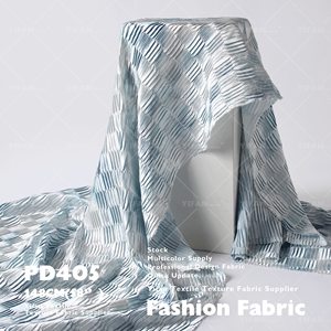 <span class=keywords><strong>Tissu</strong></span> Design Aquarelle Encre Légère Soie Satin <span class=keywords><strong>Origami</strong></span> Texture <span class=keywords><strong>Tissu</strong></span> Plissé Pour Pantalons Vêtements Sacs Robe - Product Image 4