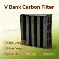 Elemen Filter Udara Tipe Kotak H13 True HEPA Pengganti Filter Karbon HEPA untuk Filter Udara HealthPro 250 Ukuran Khusus OEM ODM Kustom